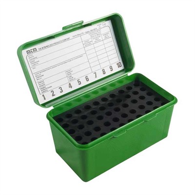 HANDLE CARRY RIFLE AMMO BOX 17 REM-300 AAC 50 RD GREEN — view 1
