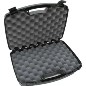MTM 809-40 8.5 IN  2 PISTOL HANDGUN HARD CASE FITS UP TO 6 IN REVOLVER ( 6 PER CASE ) BLK