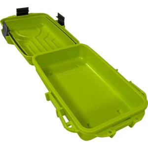 MTM EMERGENCY BOX 9.8 IN L X 6.8 IN W X 3 IN H YELLOW GREEN ( 6 PER CASE )