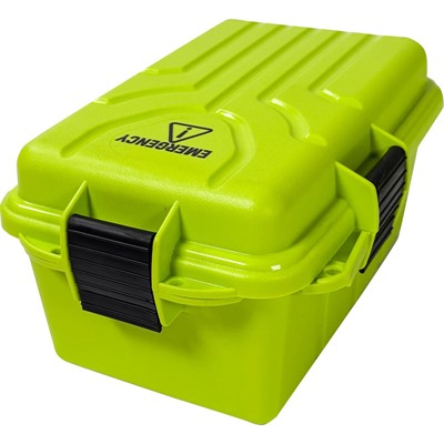 EB2 EMERGENCY BOX 9.8â X 6.8â X 4.8â YELLOW GREEN — view 1
