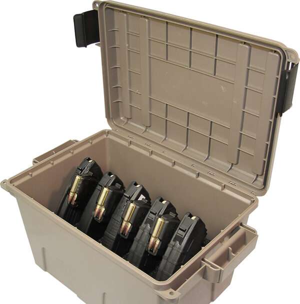 MTM Case-Gard TMCAK Tactical Mag Can  Dark Earth Plastic, 30rd Capacity, 7.62x39mm — view 1
