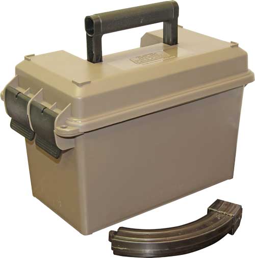MTM 10/22 EXTENDED MAG CAN - DARK EARTH HOLDS 12 10/22 MAGS — view 1