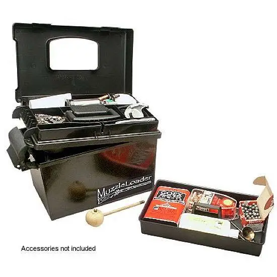 MTM MUZZLELOADER DRY BOX BLACK  15 IN  L  X 8.8 IN  W X 9.4IN H BLACK ( 6 PER CASE ) — view 1