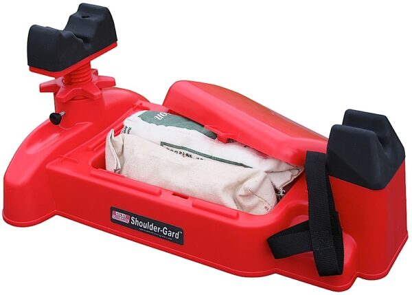 MTM Case-Gard SGR30 Shoulder-Gard Shooting Rest Rifle Red Polymer — view 1