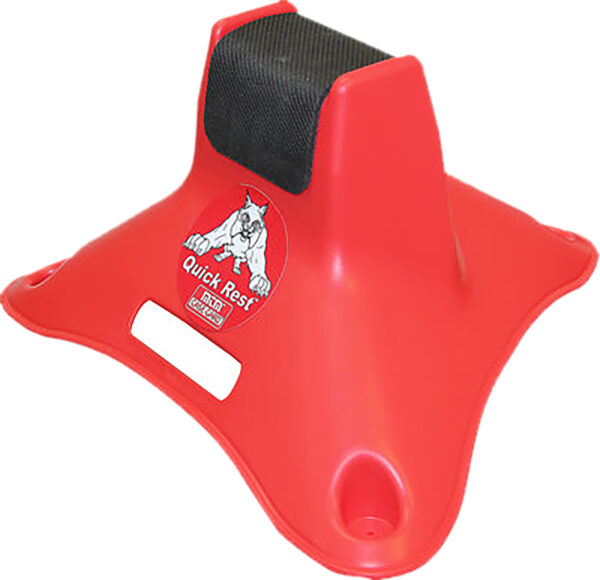 MTM Case-Gard QR30 Quick Rest  Rifle Red Plastic — view 1