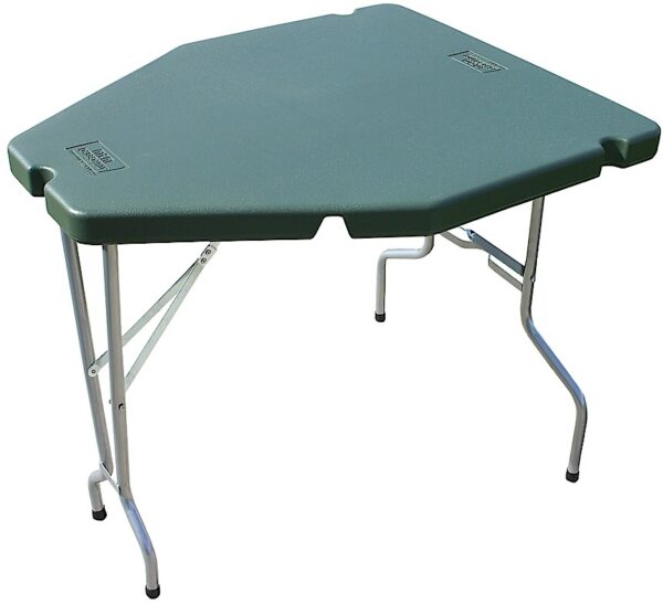 MTM Case-Gard PST11 Predator Shooting Table Forest Green Polymer 30" High — view 1