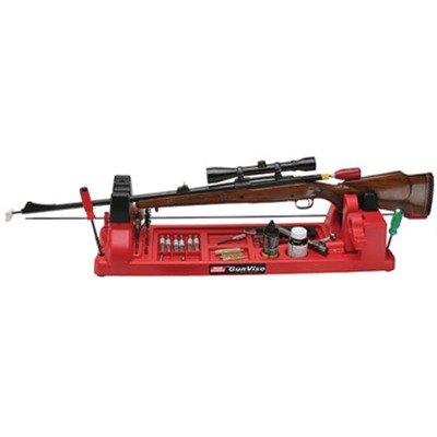 UNIVERSAL RIFLE & SHOTGUN MAINTENANCE VISE RED — view 1