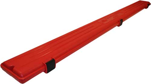 MTM GUN CLEANING ROD CASE RED - HOLDS 4 RODS UP TO 47.5" LONG — view 1