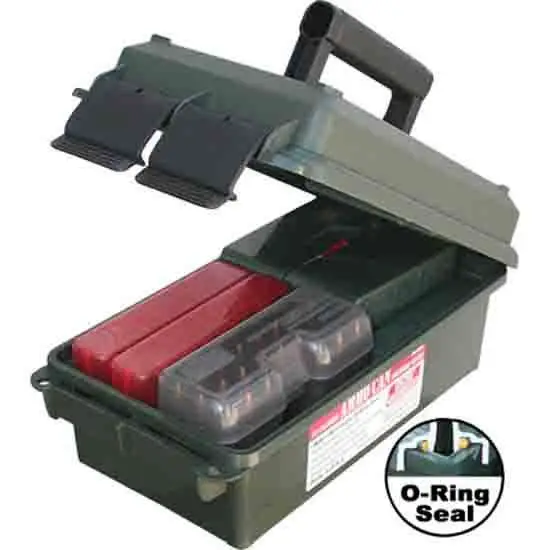 MTM MILITARY STYLE AMMO CANS 7.4 X13.5 X5.1 GREEN ( 6 PER CASE ) — view 1
