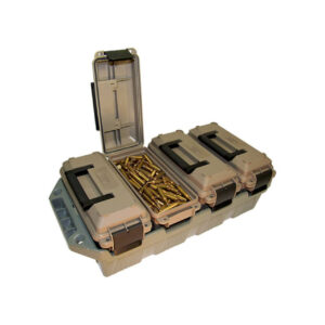 MTM AMMO CAN DARK EARTH/ARMY GREEN 4 CAN AMMO CRATE 30CAL ( 3 PER CASE )