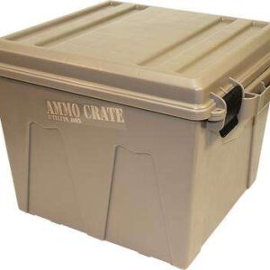 MTM AMMO CRATE EXTRA TALL 19" X15.7" X 13.4"  DARK EARTH ( 4 PER CASE )