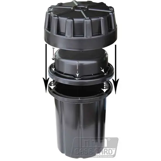 MTM SURVIVOR STORAGE AMMO CAN BLACK — view 1