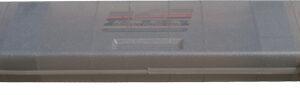 MTM COMPACT ARROW CASE HOLDS - UP TO 18 ARROWS CLEAR SMOKE