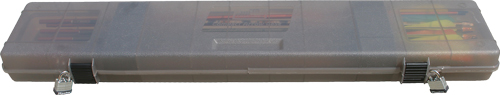 MTM COMPACT ARROW CASE HOLDS - UP TO 18 ARROWS CLEAR SMOKE — view 1
