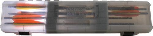 MTM CROSSBOLT CASE HOLDS 12 - BOLTS UP TO 23" CLEAR SMOKE — view 1