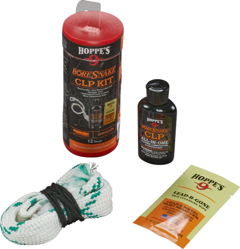 HOPPES BORESNAKE CLEANING KIT - COMBO W/CLP 12GA SHOTGUN — view 1