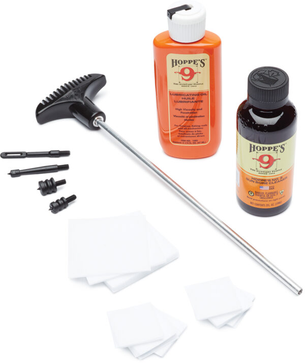 Hoppe's PCO38 Pistol Cleaning Kit 38 / 357 / 9mm Cal Includes Storage Box — view 1