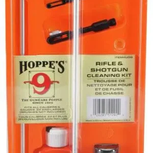 HOPPES CLAMSHELL  CLEAN KIT RIFLE/SHOTGUN NO BRUSHES ( 10 PER CASE )