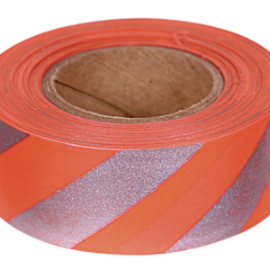 ALLN REFLECT FLAG TAPE .78X150' ORG