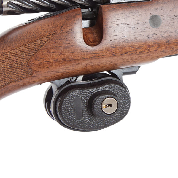 Allen 15415 Trigger Lock  Open With Key Black Steel Firearm Fit- Handgun/Rifle/Shotgun — view 1