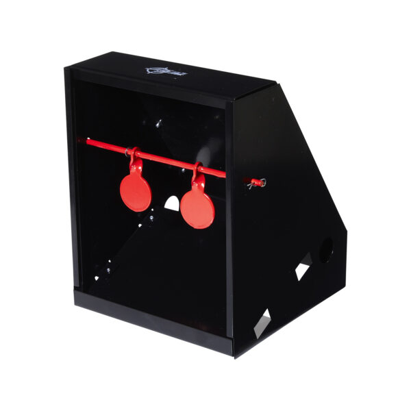 EZ-Aim 15429 Air Gun Pellet Shooting Target & Trap Red Steel Circle — view 1