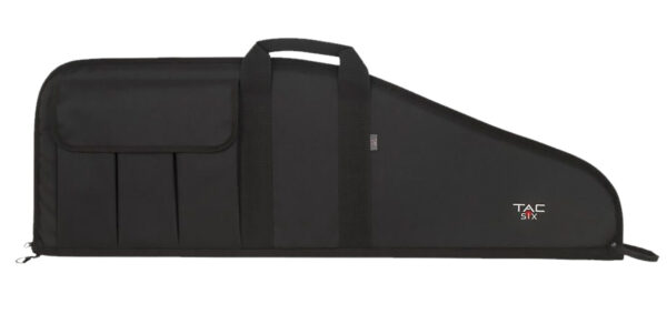Tac Six 1080 Engage Tactical Rifle Case 38" Black Endura w/ D-Ring & Foam Padding — view 1