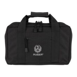 Allen 27959 Ruger Double Handgun Case Black Endura Holds 2 Handguns