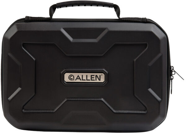 Allen 8212 EXO  Handgun Case Black Polymer, Egg Crate Foam, Lockable Zipper & Molded Rubber Handle 12" L — view 1