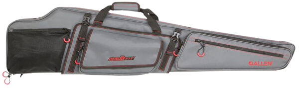 Allen 94948 Gear-Fit Dakota 48" Rifle Case Gray w/Red Accents, Padding  & Organizer Pocket for Scoped Rifle — view 1