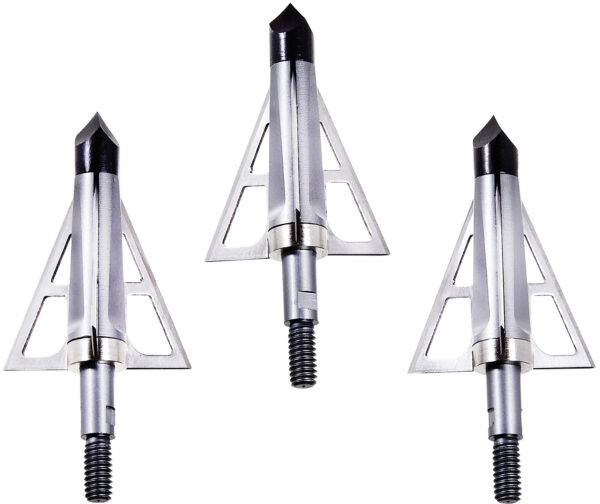 Allen 14694 CX Terminus Broadhead Stainless Steel Blades Silver 3 Pack — view 1