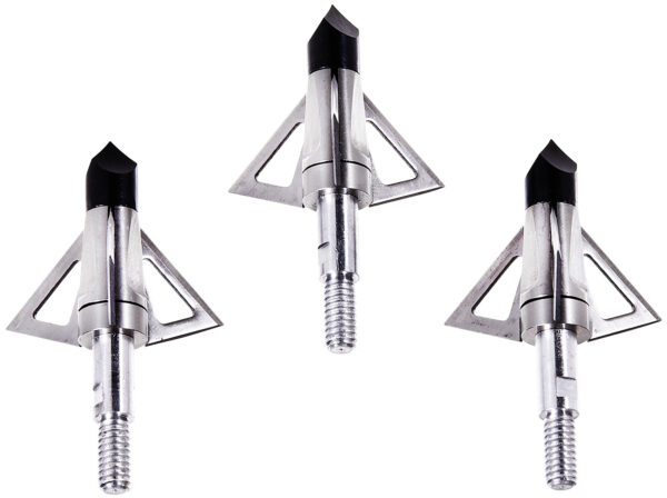 Allen 14690  Broadhead Stainless Steel Blades Silver 3 Pack — view 1
