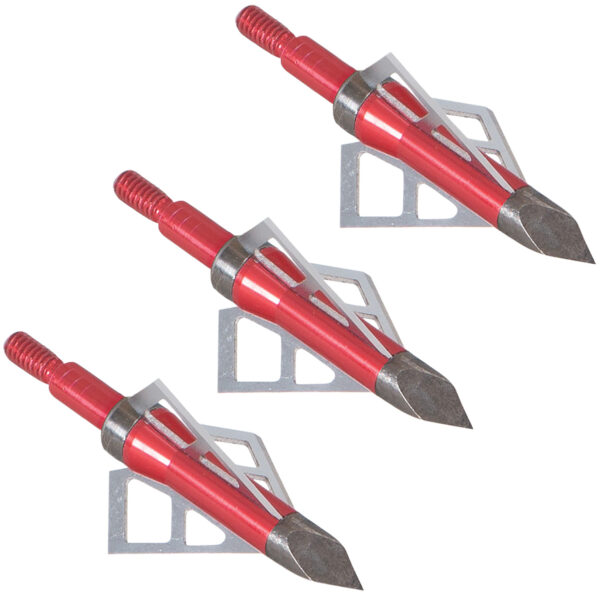 Allen 14696 Photon Broadhead Stainless Steel Blades Red 3 Pack — view 1
