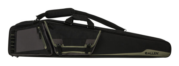 Allen 90650 Rocky Double Rifle Case 50" Black Endura w/Tan Trim, Daisy Chain Loops, Lockable Zippers, Adjustable/Removeable Padded Shoulder Strap Holds 2 Rifles — view 1
