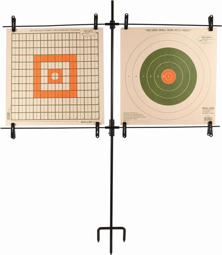 ALLEN PAPER TARGET STAND - INCLUDES 8 CLIPS/STEEL FRAME — view 1