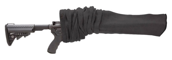 Tac Six 13255 Tactical Rifle Gun Sock  fits Tactical Firearms w/wo Scope Up To 55" Long, Silicone Treated, Cinch Closure — view 1