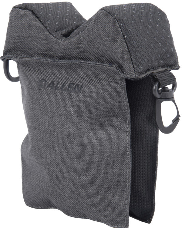 Allen 21923 Eliminator Window Prefilled Front Bag, Gray Polyester, Tacky Grip Bottom, Weighs 0.17 lbs., 5.50" L x 7" H — view 1