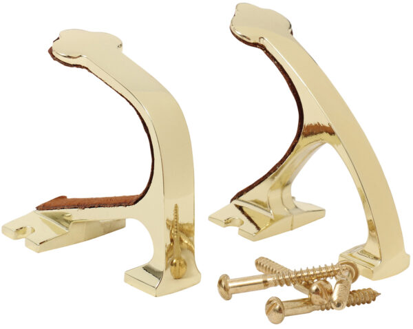 Allen 5641 Gun Hanger Set  Brass — view 1