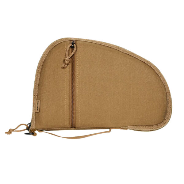 Allen 3614 Torrey  Handgun Case Coyote Tan Polyester, Small Accessory Pocket, Muzzle Pocket & Lockable Zipper 11.50" x 7.75" Exterior Dimensions — view 1