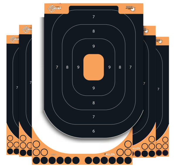 EZ-Aim 1550125 Splash Reactive  Self-Adhesive Paper Black/Orange 12.50"x18.25" Silhouette 25 Pack — view 1