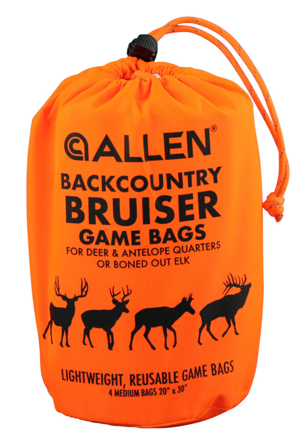 Allen 6591 BackCountry Bruiser Deer Game Bag Set Orange Polyester 4 Bags — view 1