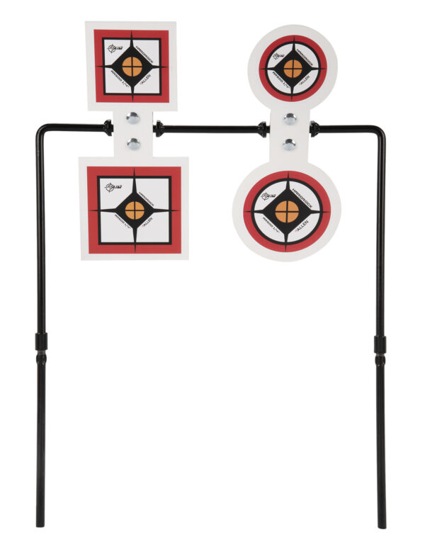 EZ-Aim 15593 Hardrock Spinner  AR500 Round Target & Stand .25" Thick — view 1