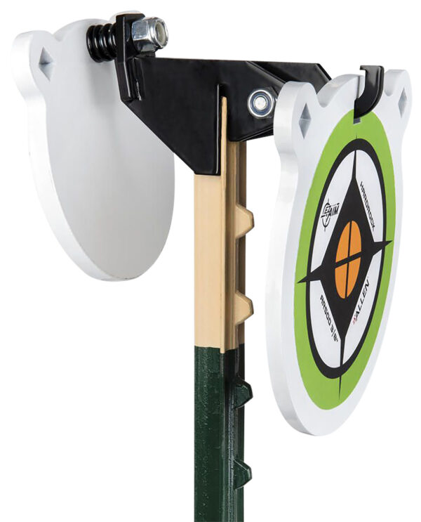 EZ-Aim 15634 Fence Topper Gong Hook & Recoil Spring  Black/Brown Steel 7" — view 1