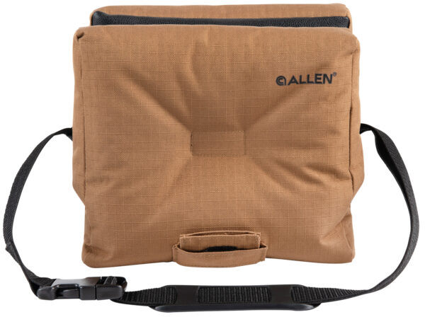 Allen 18420 Bench Shooting Bag  Empty Black/Tan 600D Polyester — view 1