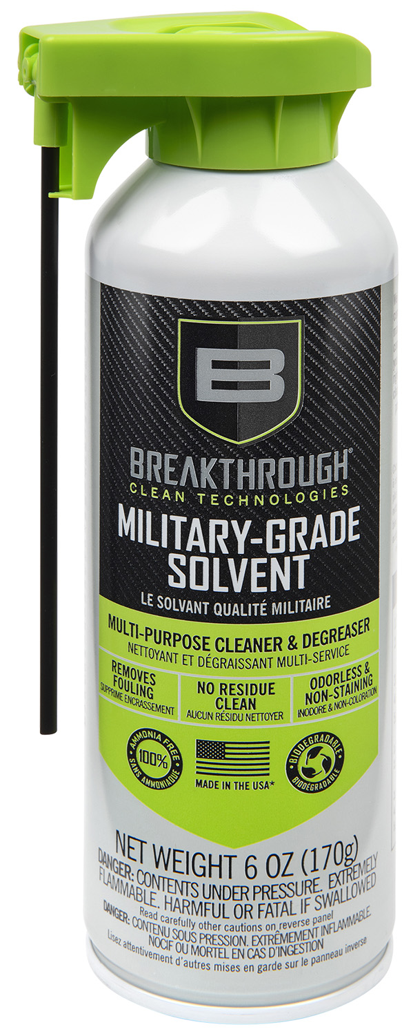 Breakthrough Clean BTAMS6OZ Military Grade Solvent Aerosol 6 oz — view 1