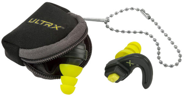 Allen 4103 Shift Adjustable Protection Ear Plugs 12-25 dB Gray/Yellow Lightweight — view 1