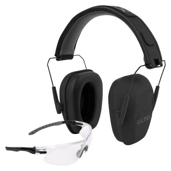 Allen 4157 Shield Ear & Eye Protection Combo 23 dB Gray — view 1