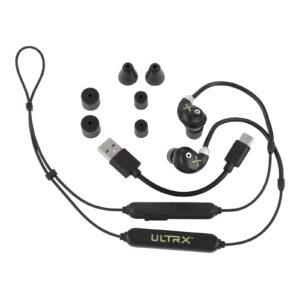 ALLEN ULTRX BIONIC FUSE BLUETOOTH AROUND THE NECK EARBUDS - BLACK (6/CASE)