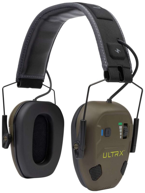ALLEN ULTRX BIONIC FUSE ION BLUETOOTH ELECTRONIC EARMUFF - OLIVE — view 1