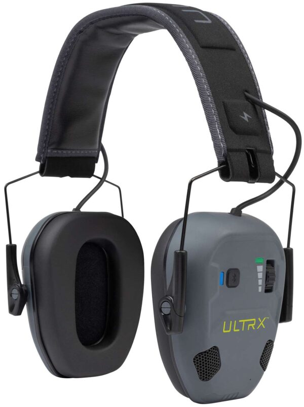 ALLEN ULTRX BIONIC FUSE ION BLUETOOTH ELECTRONIC EARMUFF - SLATE — view 1