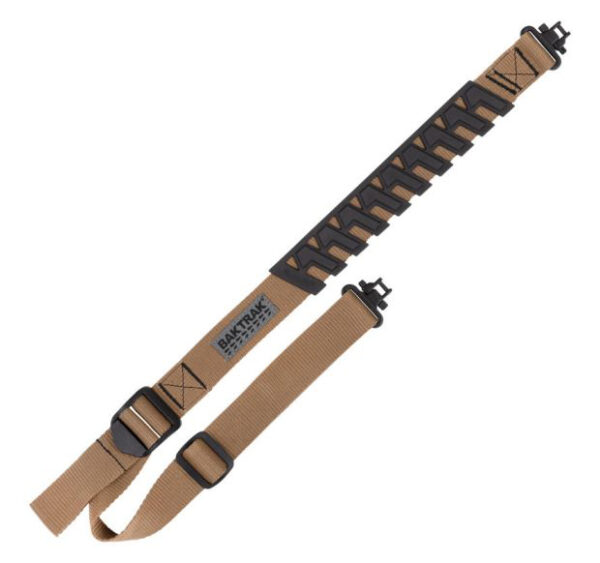 ALLEN TRAK TRACTION WEB SLING W/SWIVELS TAN/BLK — view 1